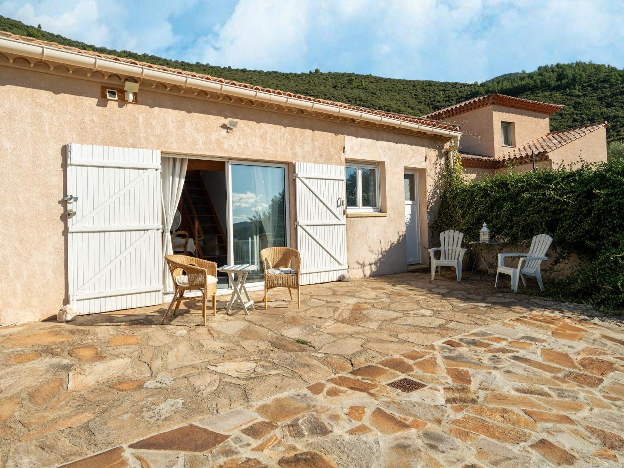 House In The South Of France With Private Pool Villa Roquebrun Ngoại thất bức ảnh