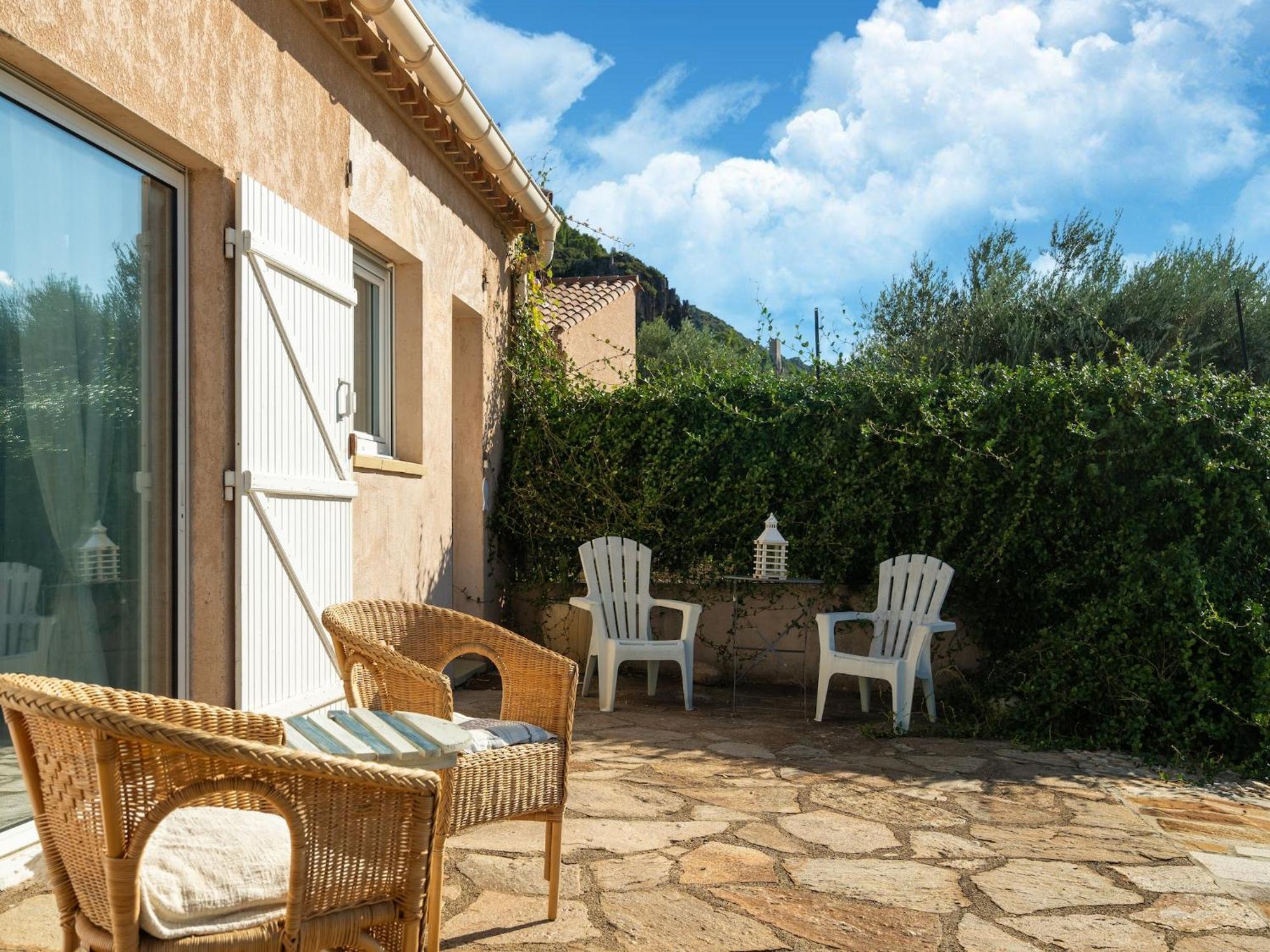 House In The South Of France With Private Pool Villa Roquebrun Ngoại thất bức ảnh