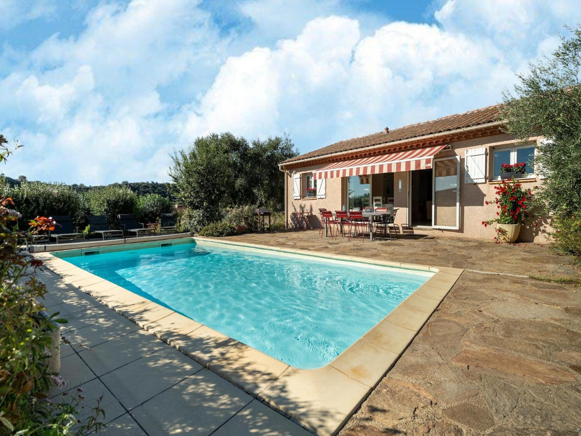 House In The South Of France With Private Pool Villa Roquebrun Ngoại thất bức ảnh